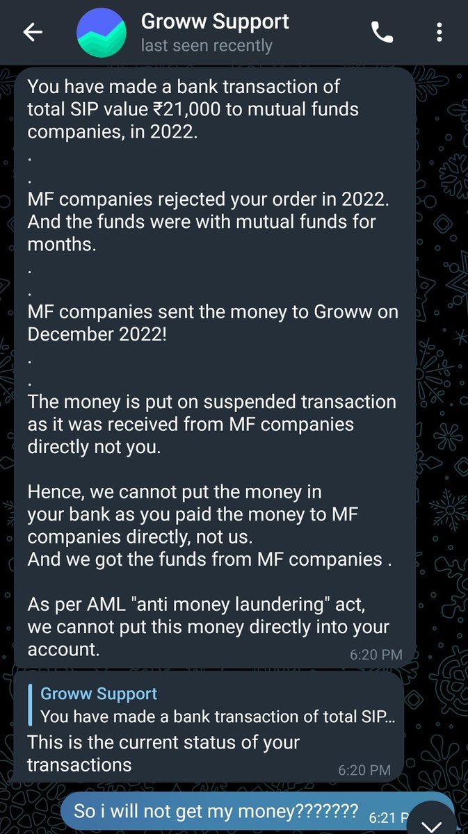 f1refrost's tweet photo. @_groww ??? Is this legit ? https://t.co/oISS0ZaVFj