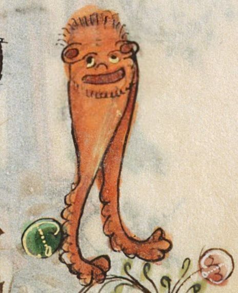 Hoping everyone lives their lives as free and happy as this medieval carrot.