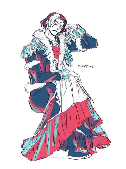 魔の髪形してる#FF14 