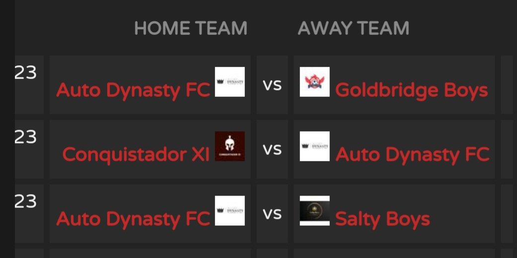 Auto Dynasty FC tweet media