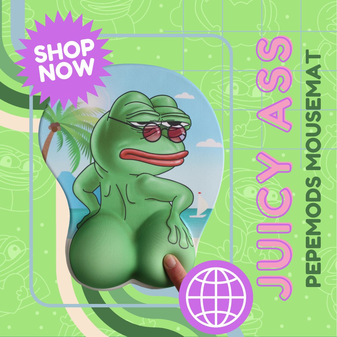 Can't take your eyes or hands off this mouse mat?

Check it out here at peepoparadise.com !

#peepo