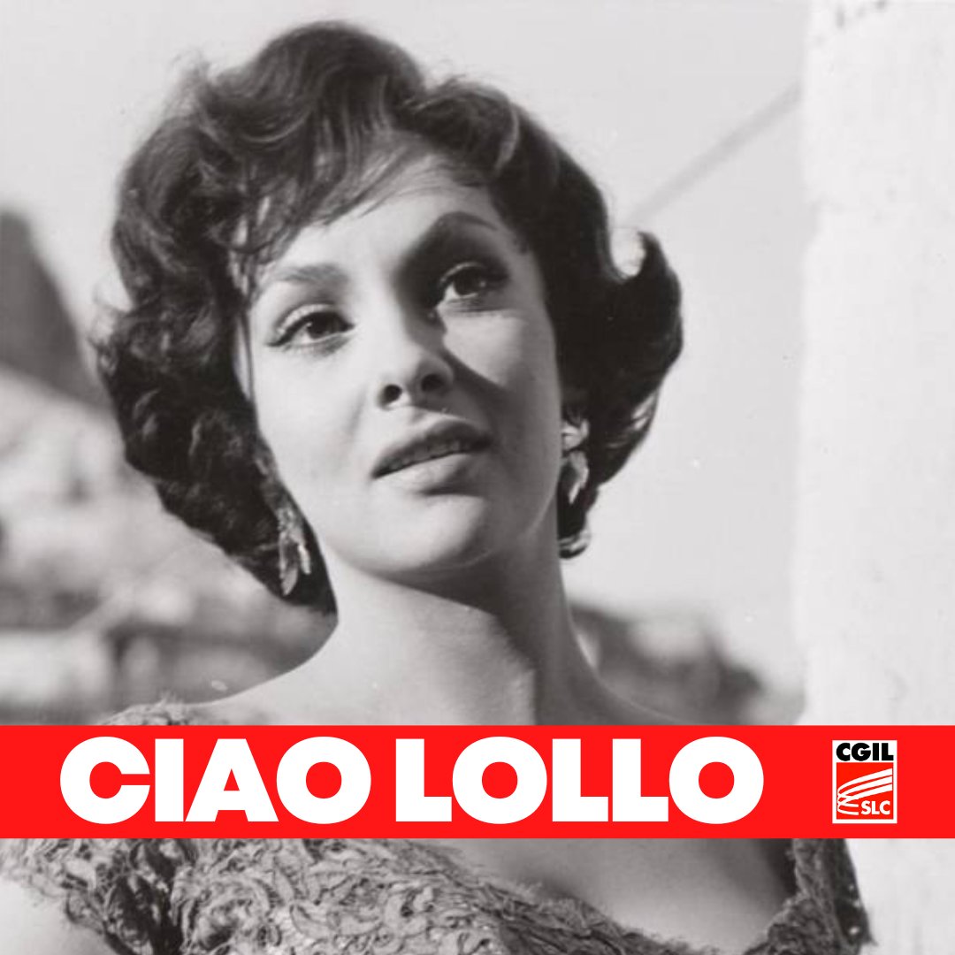 SlcCgil's tweet photo. 🟥 "Non avevo la passione per il cinema. L'ho fatto per aiutare la mia famiglia. Eravamo sfollati a Roma e bisognava mangiare." Iniziò così la carriera straordinaria di #GinaLollobrigida, icona del #cinema italiano e star internazionale venuta a mancare oggi, all'età di 95 anni https://t.co/N8nkriUYOo