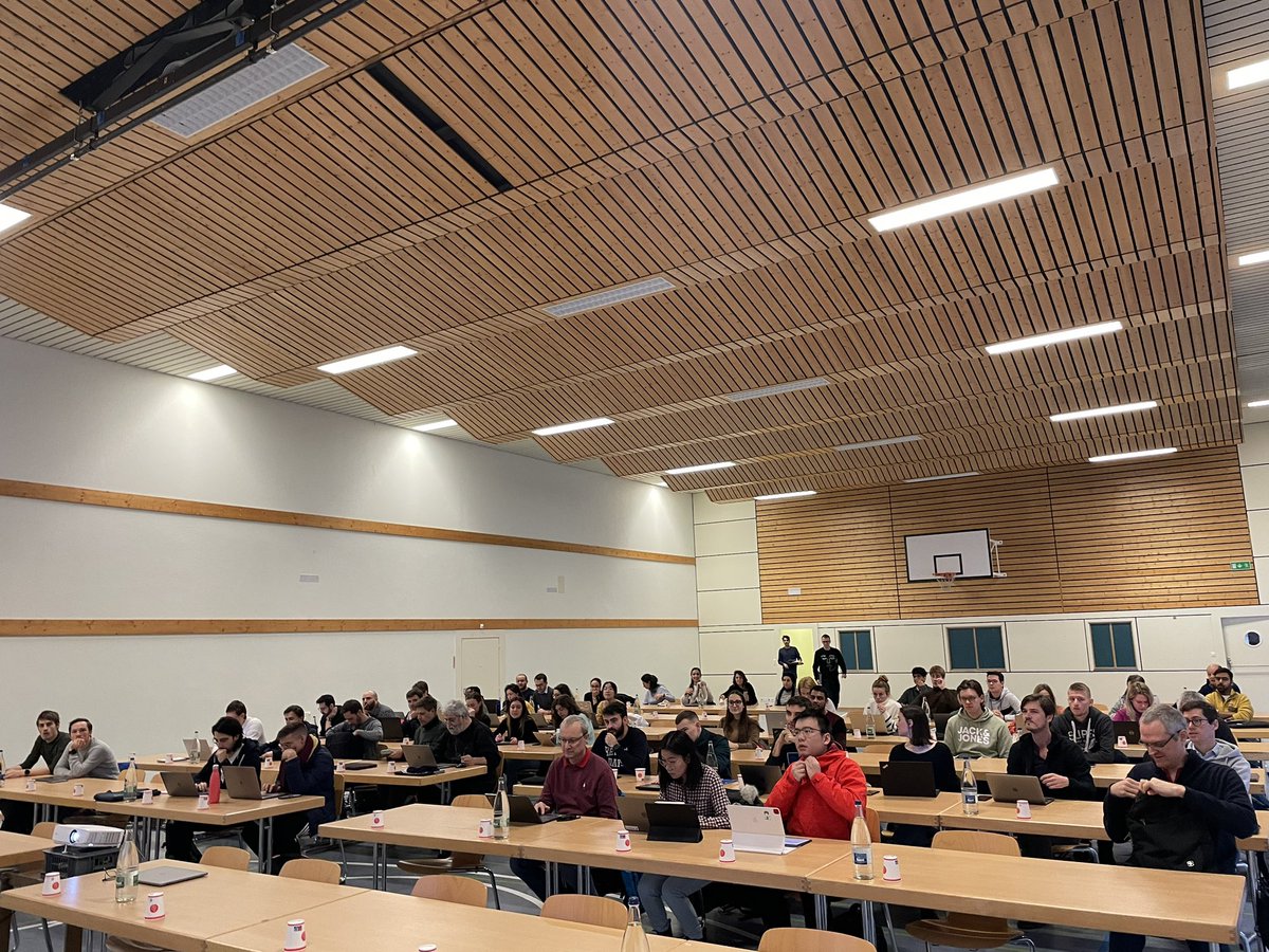 ILjubic's tweet photo. We kicked off the winter school on #datascience #optimization and #orms in Zinal, in the beautiful Swiss  mountains.

Organized by M. Bierlaire from @EPFL_en with more than 80 participants this year

https://t.co/p6ZFWxWGic https://t.co/lyC370Y37p