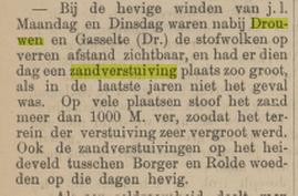 Wat een wind hè, afgelopen dagen. Van de vroege Middeleeuwen tot begin 20e eeuw telde Nederland veel grote #stuifzanden, die akkers en hele buurtschappen onderstoven als het hard waaide. Grote overlast. Andere Tijden, inderdaad. 

Lees er meer over op @AxelW@Mastodon.nl
