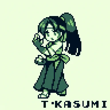 GB&amp;GBC風ドット絵 藤堂香澄 