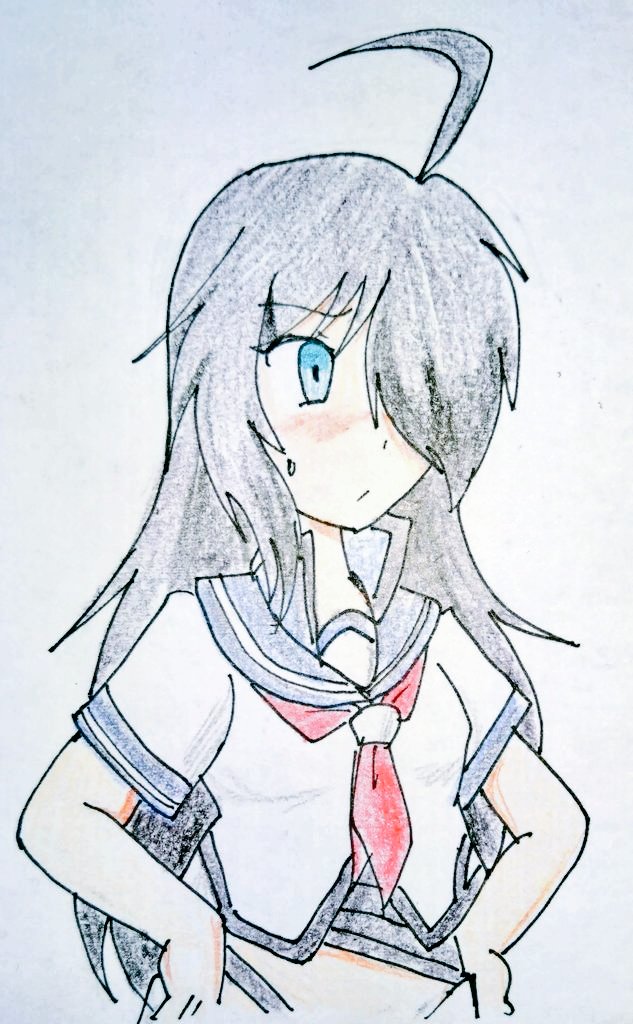 古鷹(艦これ) 「第六戦隊完成、ヨシ! 」|bael38のイラスト