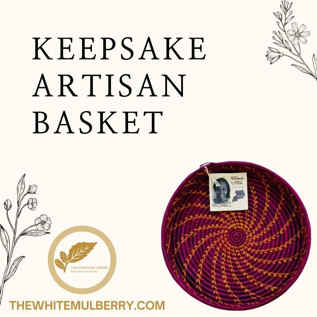 twmgifts's tweet photo. A beautiful keepsake artisan basket handwoven in Uganda by Jamawa. Visit https://t.co/m1mwUVpoen to know more about our products and services.

#TheWhiteMulberry #Gift #handcraft #giftgiving #giving #smile #holidaygifts #perfectgift #karma #goodkarma #community #artisan #family https://t.co/b7jbm03Q0D
