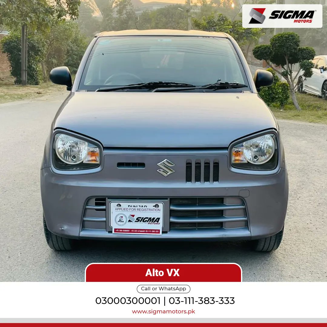 Sigma_Motors's tweet photo. Alto VX with AC
2021 model
Registered 
50k driven
Manual
And many more.
 Contact:- Hammad Mansoor
📱 03000300001
🤳 03-111-383-333
#sigmamorotslahore #AltoVX #alto #vx #altocars https://t.co/ob4pGPVDq4