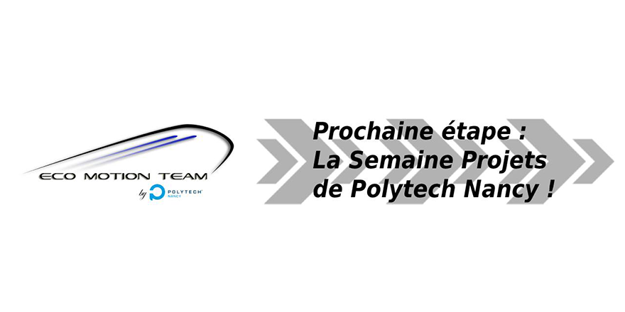Après une revue des projets, l'équipe de l’Eco Motion Team a commencé à préparer la Semaine Projets lors de laquelle nous aurons 5 jours pour avancer le plus possible !