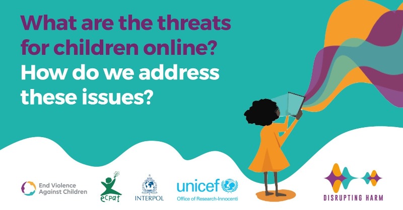 🚨 #DisruptingHarm partners, @ECPAT, @INTERPOL_HQ, @UNICEFInnocenti, @GPtoEndViolence delivered a ground-breaking research project to better understand the risks children face online and how to disrupt online child sexual exploitation & abuse.💻 ▶️ bit.ly/Disrupting_Harm