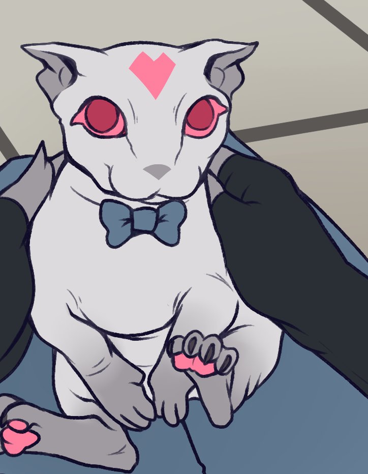 BSkelebunny01's tweet photo. Some stuff I did
the last one was drawn on @/W0lfwrathknight 's sketch 
#simulalive #SLLui #SLBon #SLTide #SLUlrich #oc #memes #bingus #cat https://t.co/gOQym1NFOz