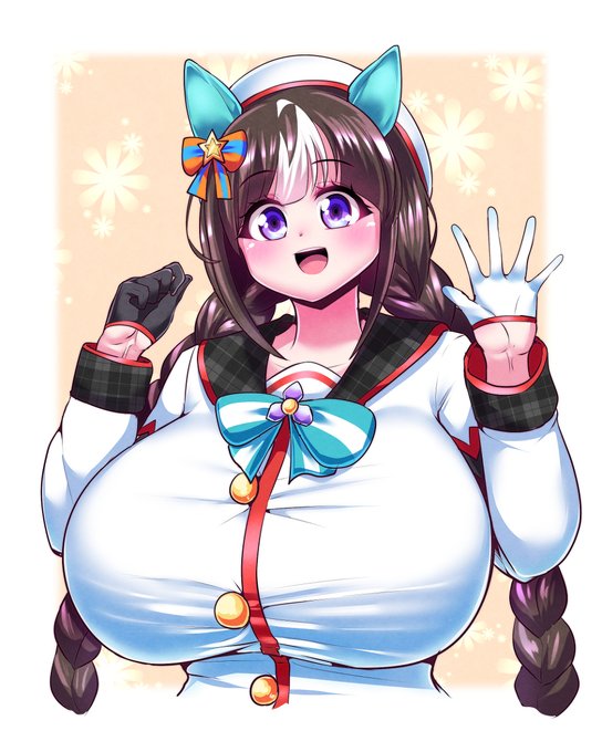 ホッコータルマエ! #ウマ娘プリティーダービー #ホッコータルマエ(ウマ娘) #おっぱい https://t.co/gV0KHIWyaf 