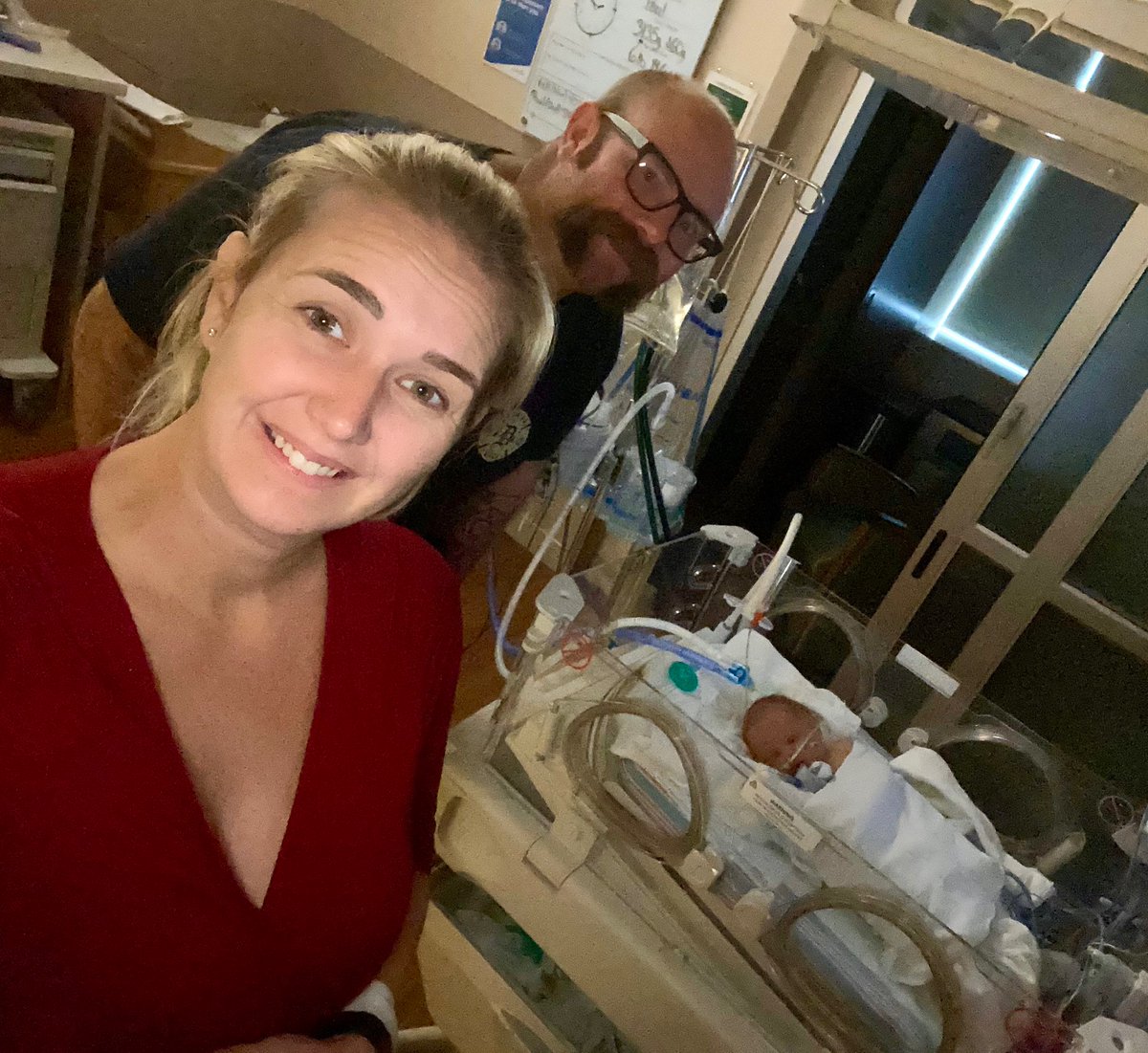 MrsNelson112120's tweet photo. After an 11 day stay in the NICU, we are happy to announce that our now family of 4 is under one roof. We can’t thank everyone enough for the love, support, caffeine, &amp; prayers. Paul Gerhard Nelson the 5th made his arrival 20 days early on 01-03-2023. https://t.co/sf4X7Uhq2w