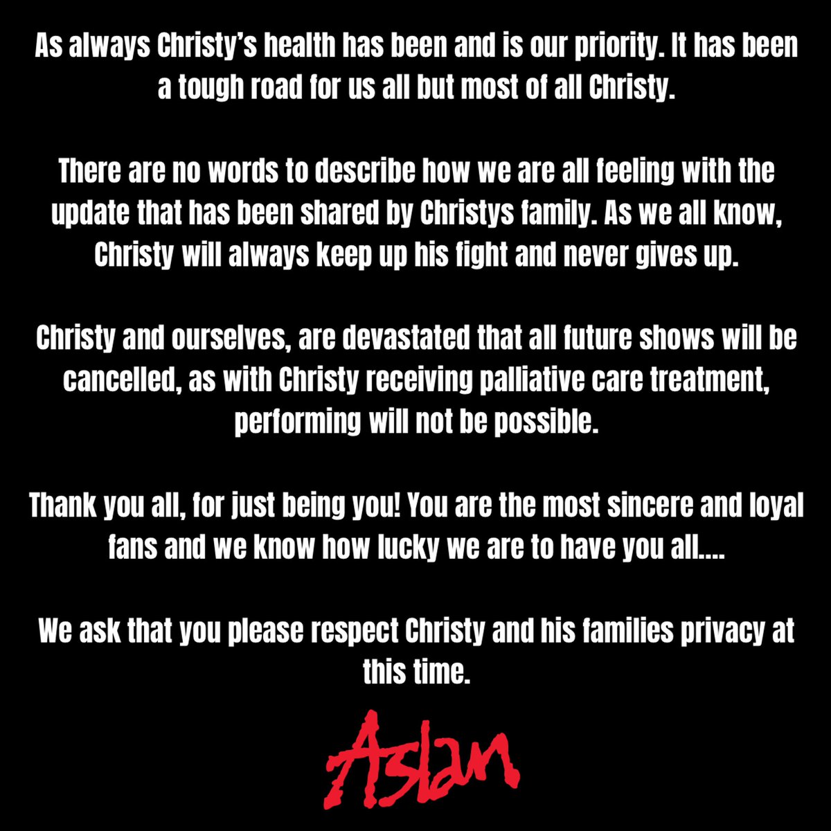 Aslan (@officialaslan) on Twitter photo 