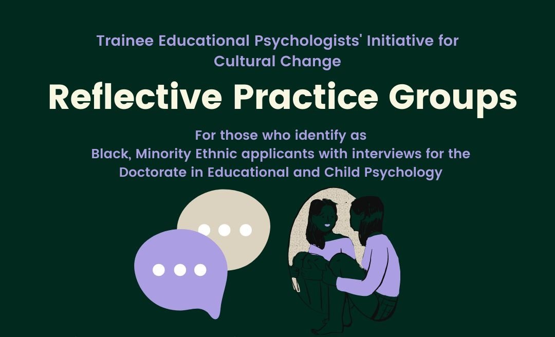 This Thursday, 19th January, is the 1st in a series of reflective practice events for applicants who have confirmed interviews for the doctorate in Educational Psychology and identify as being from a Black, Asian or minority ethnic background.
Book below:
eventbrite.co.uk/e/2023-reflect…