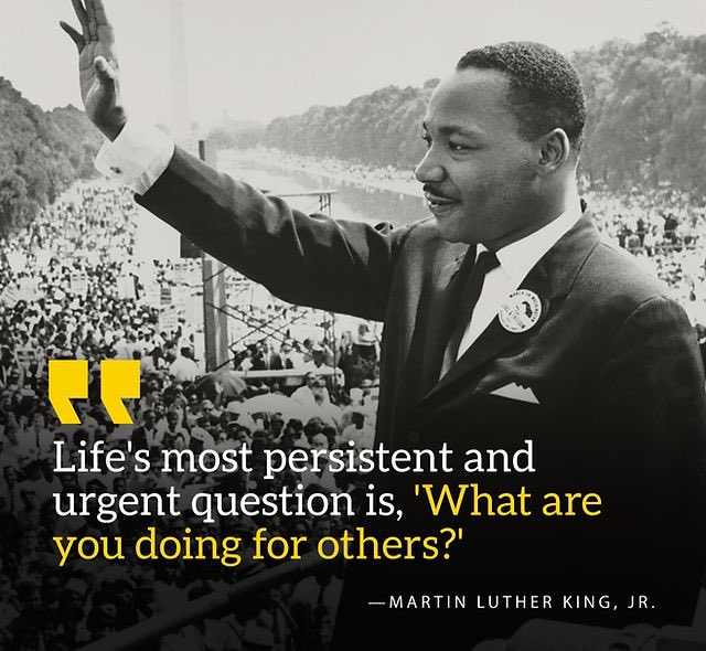 A day of service in honor of MLK Jr.! 
#SASCompass