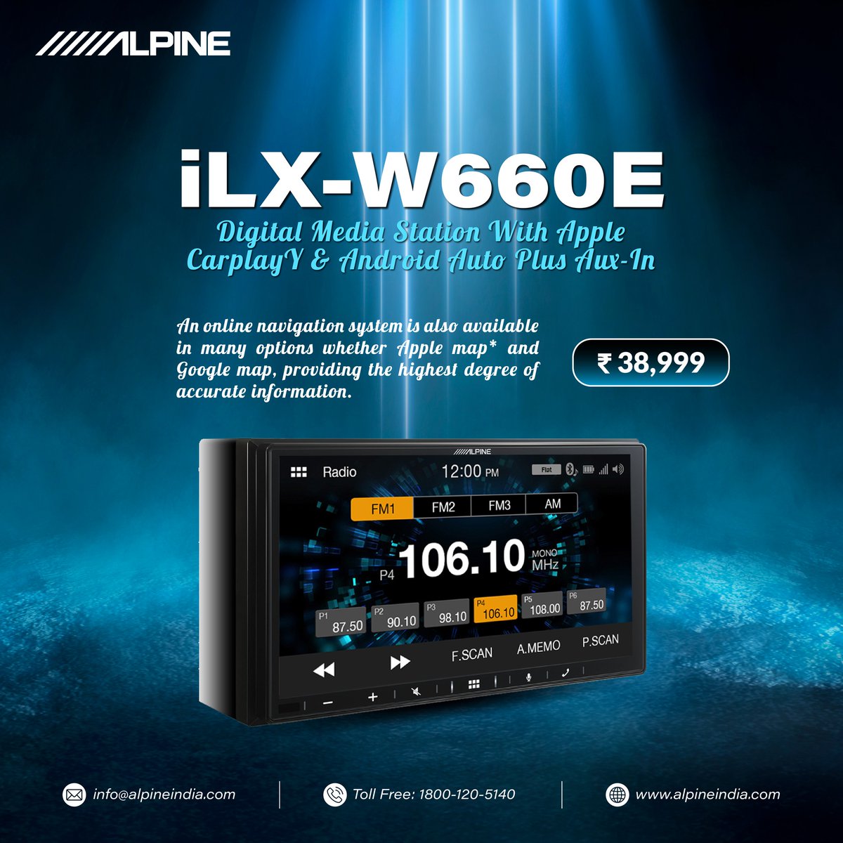 Alpine India tweet media