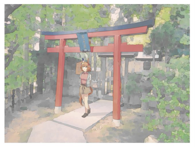 「スカート 鳥居」のTwitter画像/イラスト(新着)｜3ページ目