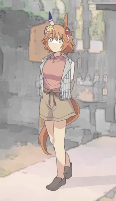 写真に描くの楽しいね#マチカネフクキタル 