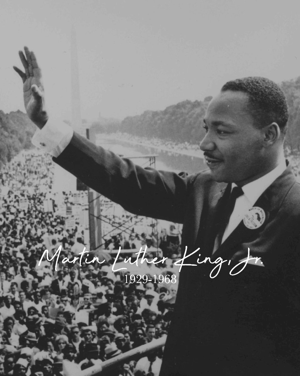 Steve_Robinson_'s tweet photo. “Darkness cannot drive out darkness; only light can do that. Hate cannot drive out hate; only love can do that.”

Today we honor the life and legacy of Dr. Martin Luther King, Jr.
#MLKDay #MartinLutherKingJr https://t.co/AE9EBTBxWz