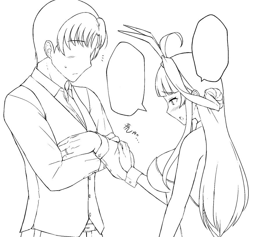 てめえで描いといてなんだけどバニーめっちゃ金剛可愛いな 