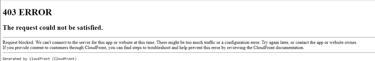 KarolisGelmanas's tweet photo. @typeform @typeform is it down again? Can't access your website https://t.co/5uFb88XOgm