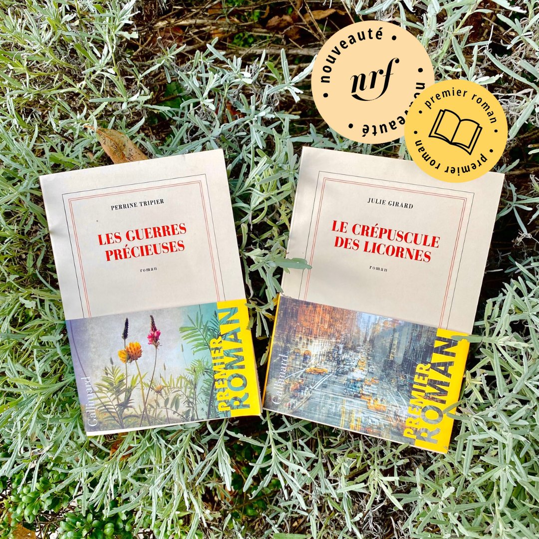 🔥 #NOUVEAUTÉ
À l'occasion de la rentrée d'hiver, les éditions Gallimard vous proposent de découvrir le travail de deux talentueuses primo-romancières parues dans la collection Blanche :
📖"Les guerres précieuses" de #PerrineTripier
📖 "Le crépuscule des licornes" de #JulieGirard