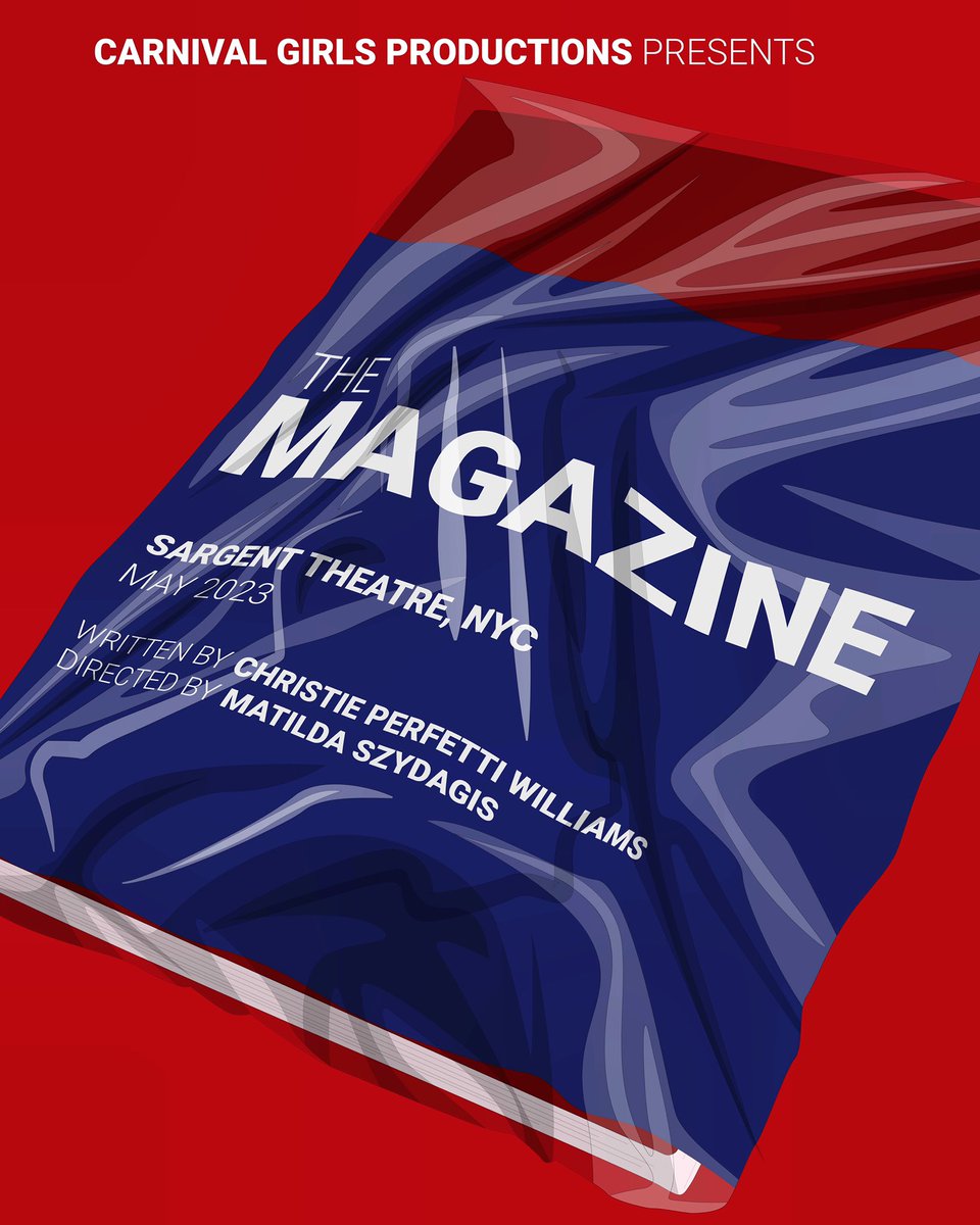 CarnyGirls's tweet photo. Carnival Girls presents The Magazine this May, 2023 at the historic Sargent Theatre in NYC. 
Written by Christie Perfetti Williams, directed by Matilda Szydagis, a married couple grappling with grief, guns, God, and porn after a magazine arrives addressed to their murdered son. https://t.co/LXjRmsCVko