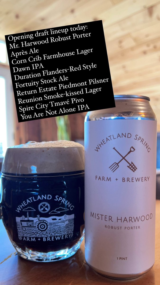 WheatlandSpring's tweet image. Open 12-6 MLK Monday!