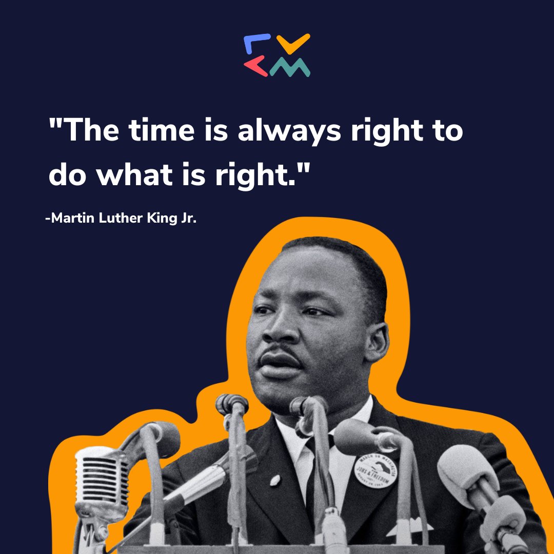 As we celebrate #MLKDay, take time to remember and honor Martin Luther King, Jr. for his courage, leadership, resilience, and commitment to justice 🤝

#MLK #martinlutherkingjr #equality