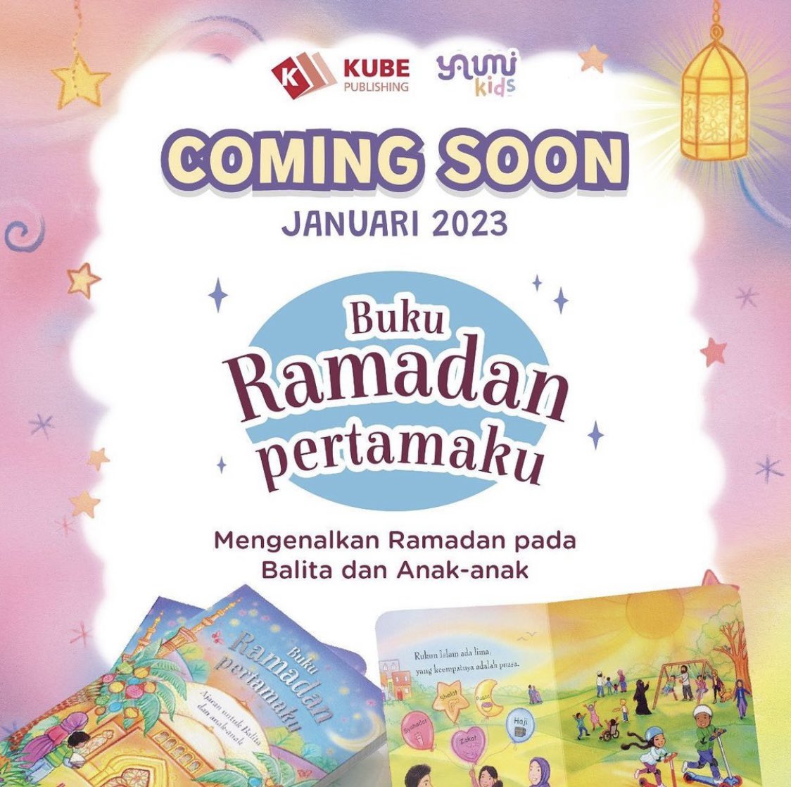 Sara_Khan's tweet photo. Pleased to announce the Indonesian version of #MyFirstBookAboutRamadan will be released just in time for #Ramadan2023🌙⭐️ #Bukuramadan #bukuramadanpertamaku https://t.co/kD8wdjzZ0H