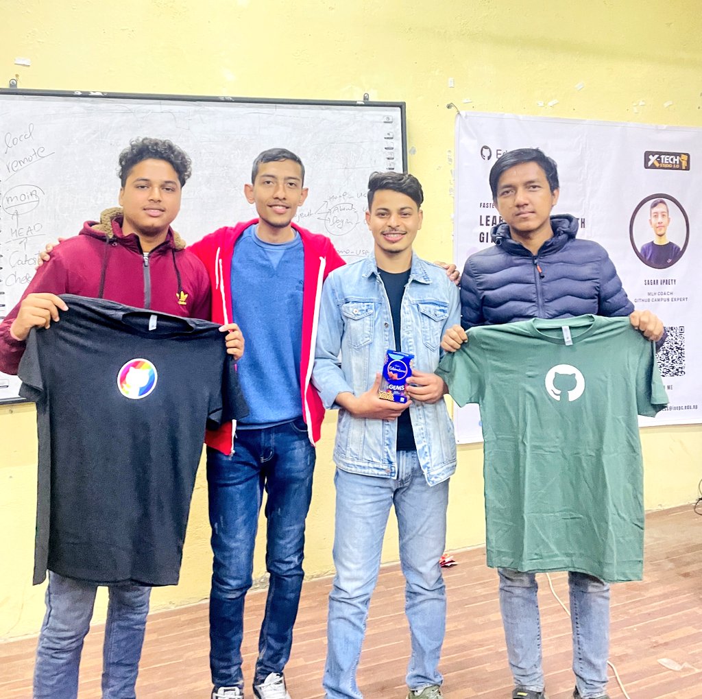 sagaruprety9's tweet image. Had a great time last weekend at XTech Studio 3.0. Hats off to the organizers for pulling off a great one 🔥
#GitHubCampusExperts #Xtech