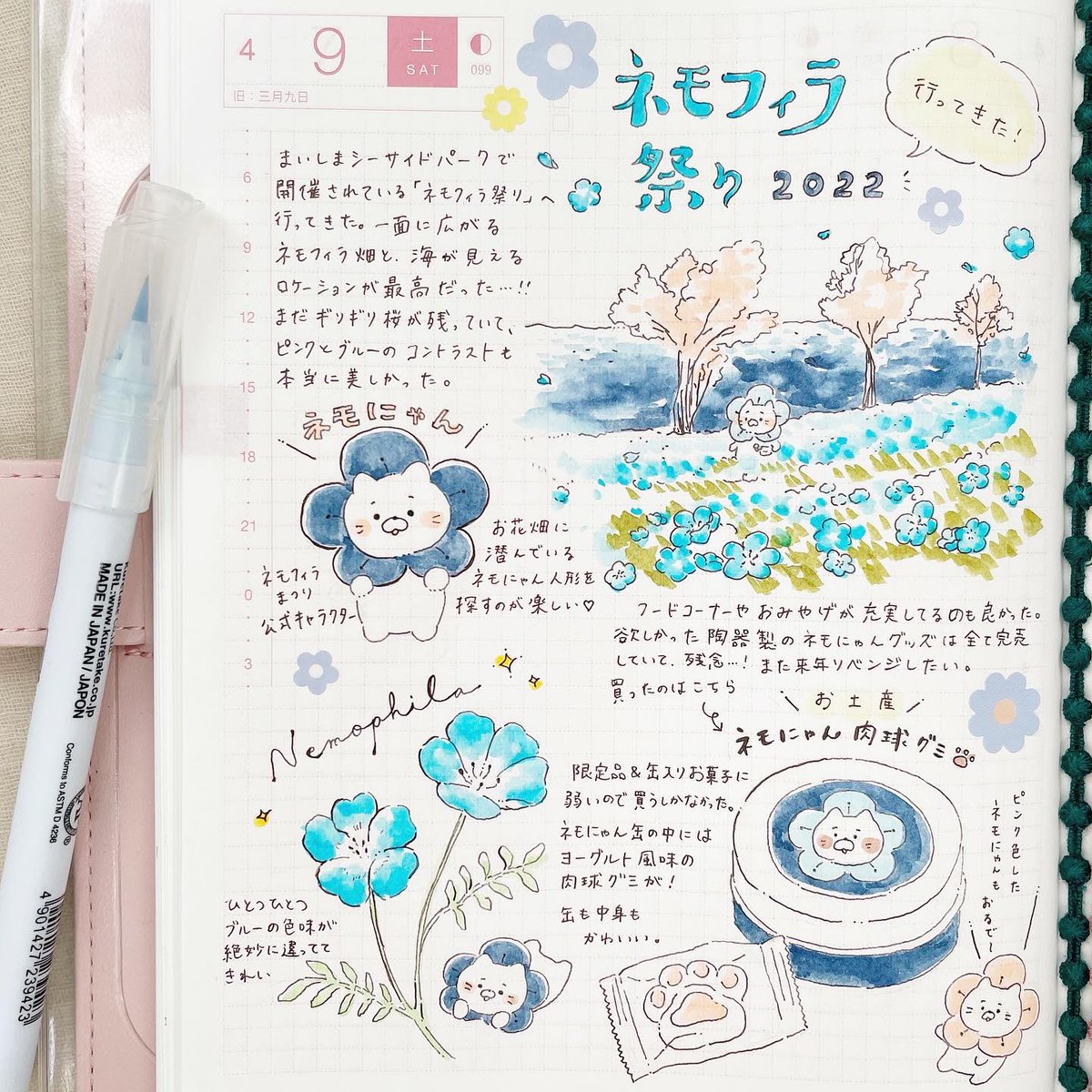 2022年の絵日記まとめ
おでかけ編🚃 