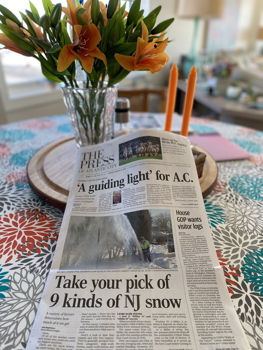 JillRossStein's tweet photo. @ACPressHuba @ThePressofAC @ACPressMartucci @ACPressDoyle Excellent informative weather article @ACPressMartucci enjoyed w/my coffee &amp; ocean view! https://t.co/QzJ4uHjmYO