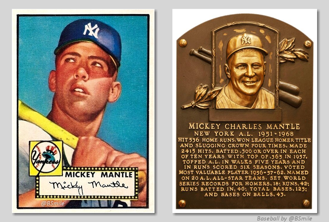 Baseball by BSmile on Twitter "Today In 1974 New York Yankees legend Mickey Mantle is elected