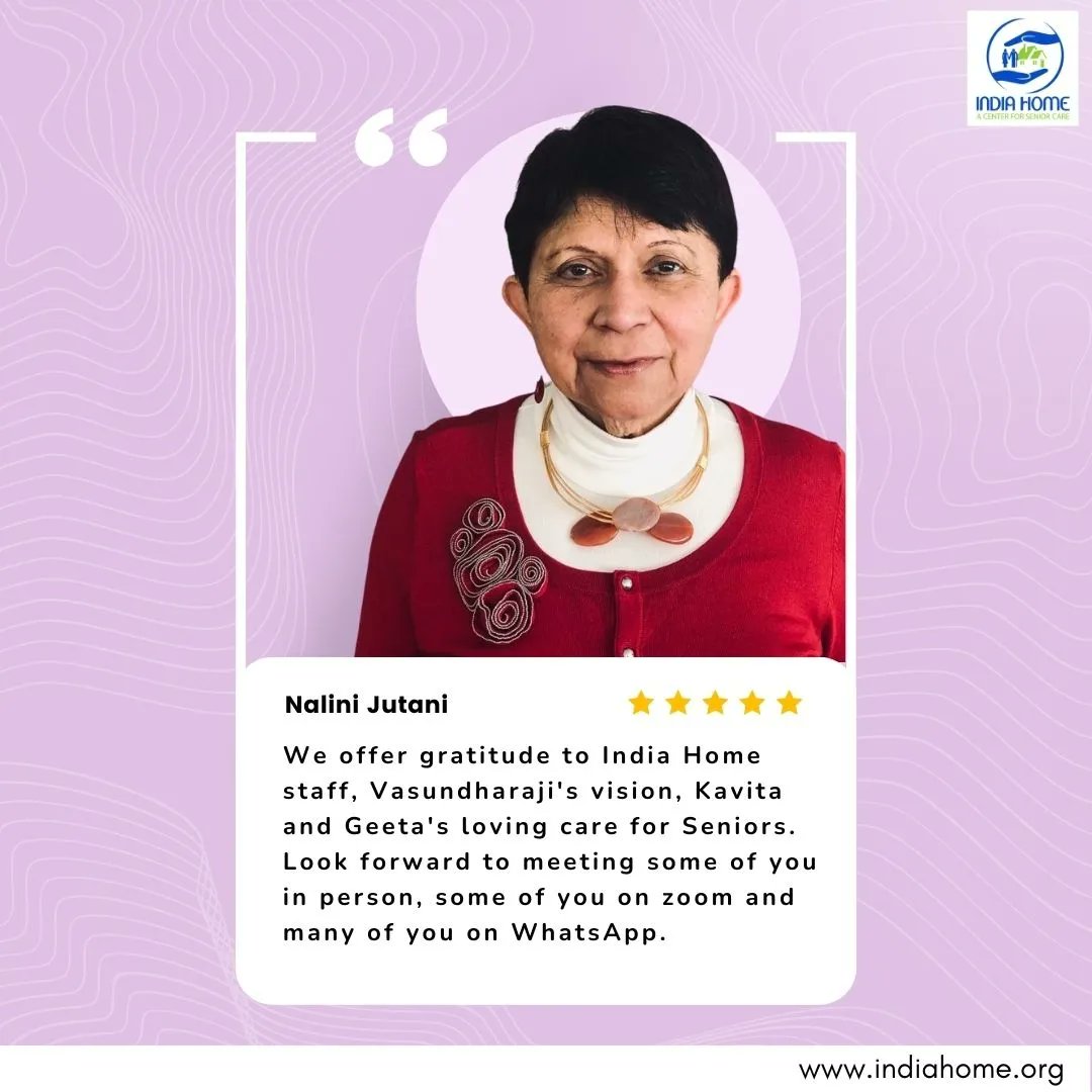 indiahomeusa's tweet photo. Humbled by the #testimonials from our seniors, #grateful for the support from our donors, and proud of our team's passion for providing the best senior care at #IndiaHome #seniorcarecentre.
@NYCCEC @njworship @ProjectNYorker @AAFederation @AllofUsResearch @NYU_CSAAH https://t.co/d3VrTZVWYt