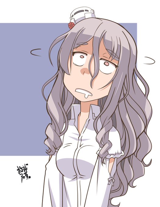 1月16日は禁酒の日だそうですよ?ポーラさん
#艦これ 