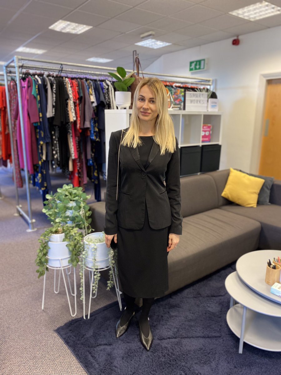 SHE GOT THE JOB 🎉⁣⁣⁣
⁣⁣⁣
We’re celebrating this Monday with huge congrats to our client Alexandra* who got the job! Alexandra visited us again today for her second dressing, where she worked with our stylist Moyra to find some more key pieces for work 🙌⁣⁣⁣