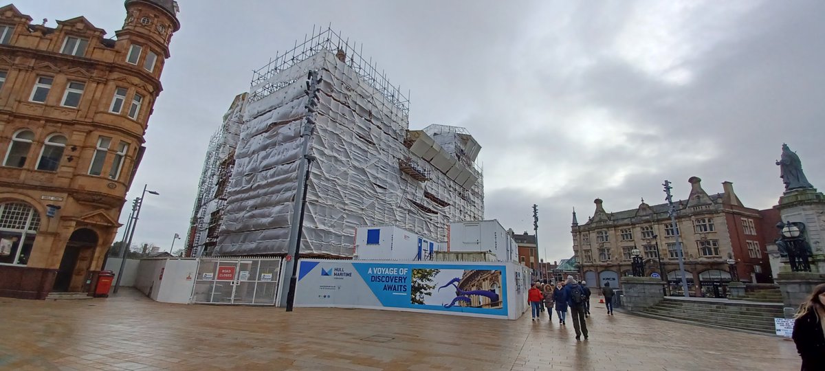 Here's an update on the refurbishment of Hull Maritime Museum. Take a look ➡️ow.ly/JlQU50MlxVU @HeritageFundNOR @Hullccnews #MondayMotivation