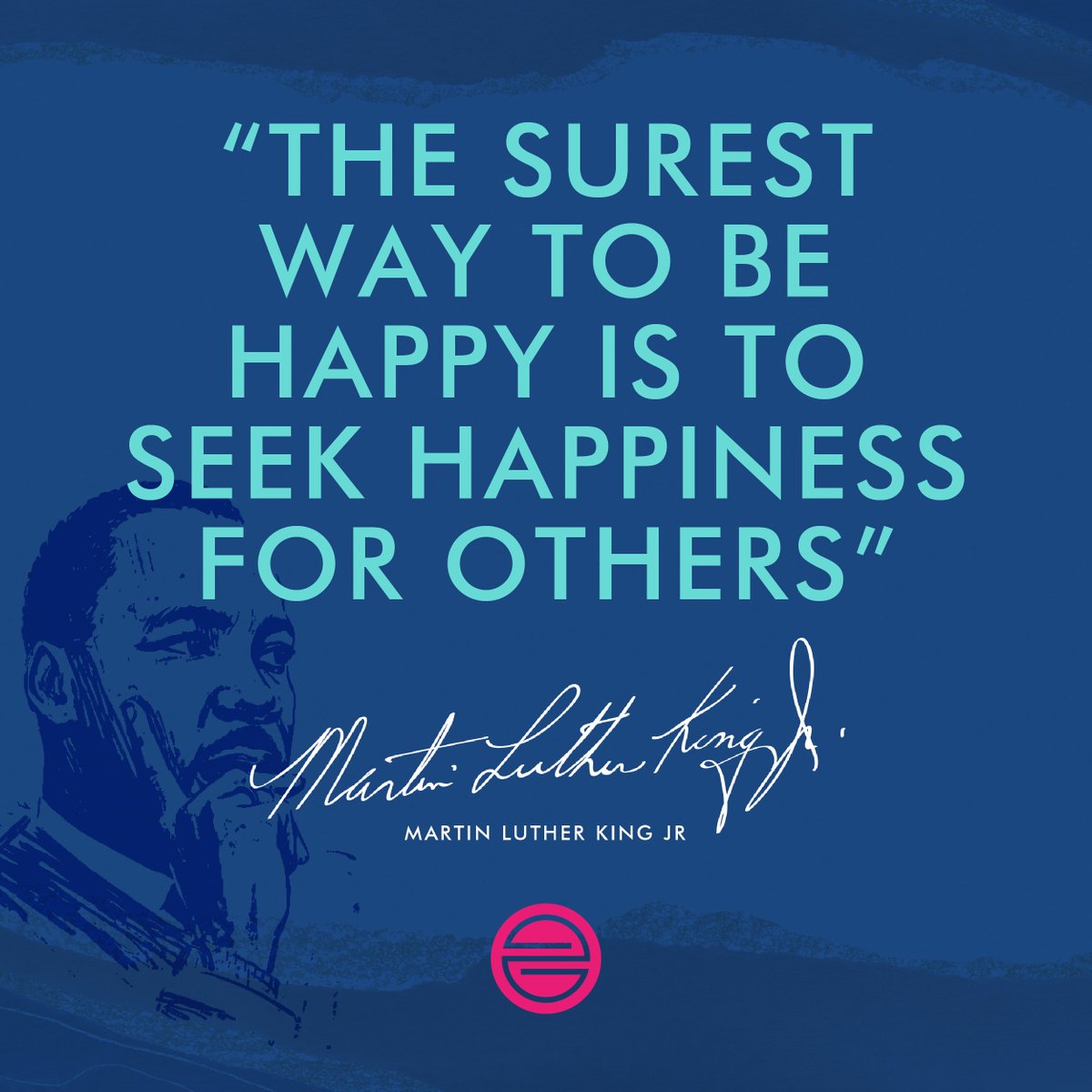 ElysiumMG's tweet photo. Happy Martin Luther King Jr. Day! Today we celebrate our communities and all of the ways we contribute to each other‘s happiness and success. 

#mlkday #mlk #community #spreadhappiness https://t.co/mEOswbAjw3