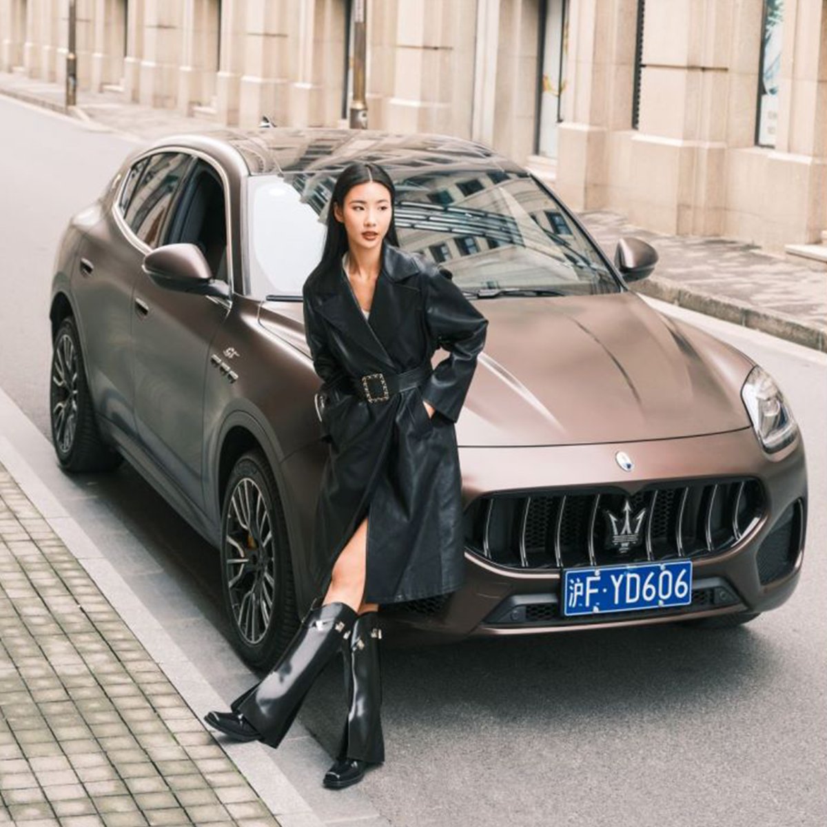 Putting the best foot forward in Shanghai, literally and figuratively. It’s a Grecale kind of day.
Your City. Your Grecale.
#Maserati #MaseratiGrecale #EverydayExceptional