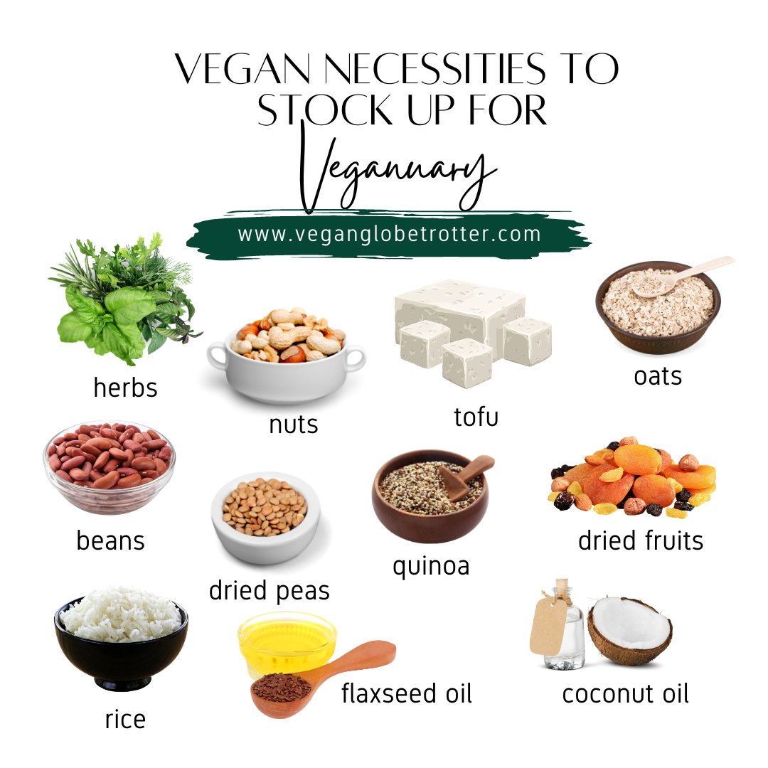 Been stocking some vegan necessities for #Veganuary yet? Make your grocery trip and stock up on these staple ingredients 🥗

Check out some of the vegan products we love: ed.gr/egrm9

#veganuary #vegan #vegantips #veganlove #veganseason #plantbased #veganglobetrotter