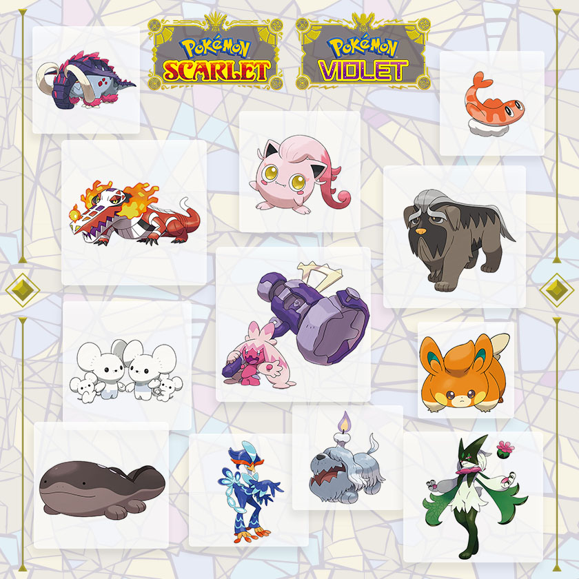 Pokémon from Paldea Added to the  Pokédex