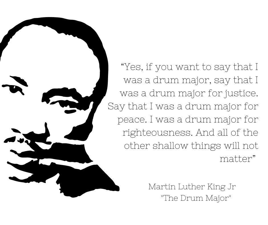 StepUpSavannah's tweet photo. This Martin Luther King Jr Day #StepUpTogether to be drum majors as we continue the  work to make Chatham County a place where ALL people have the access and opportunity to THRIVE in an economically inclusive community! https://t.co/1NcZmgMdVz