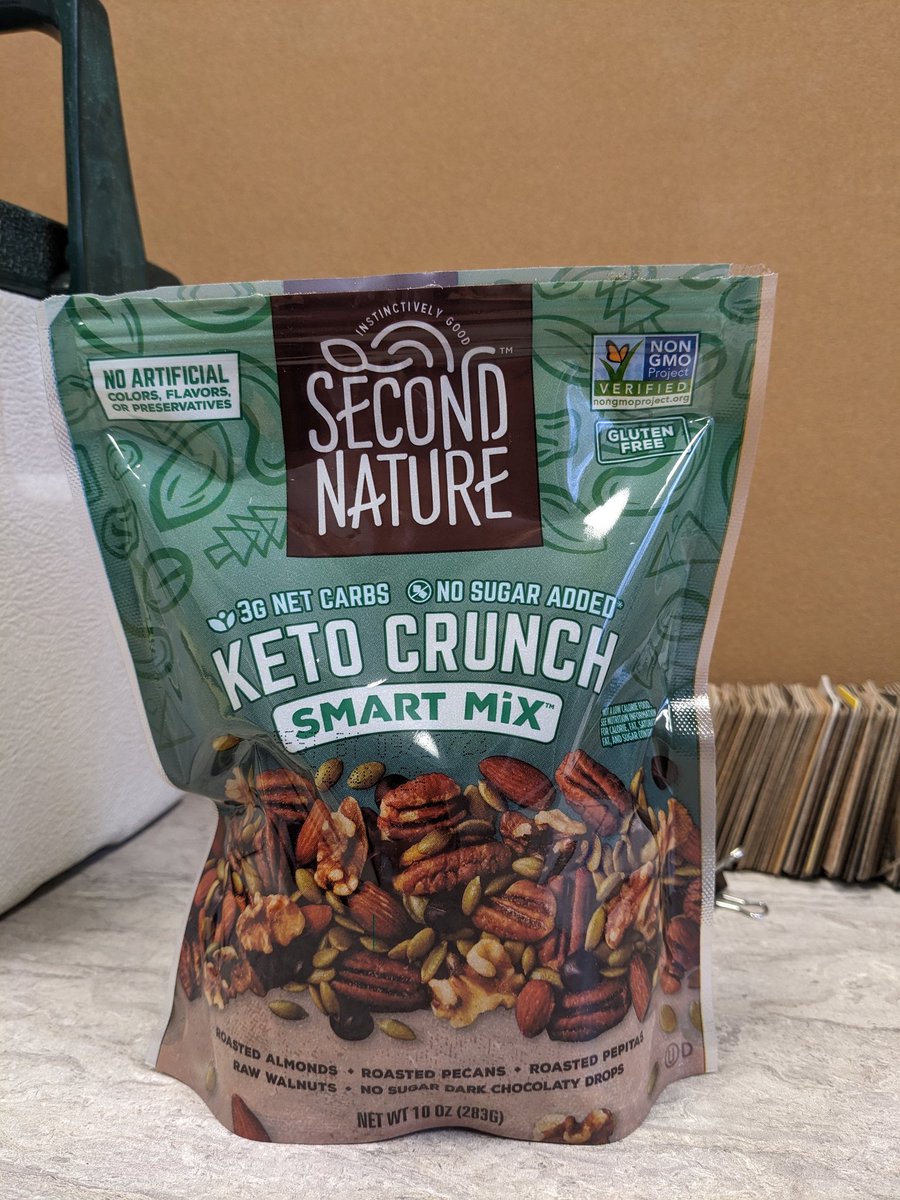 joshjeebles's tweet photo. @EatSecondNature is this supposed to be so salty? First time buying Keto Crunch. Usually I buy the Wholesome Medley, and its not nearly as salty https://t.co/3AzTba5VbY
