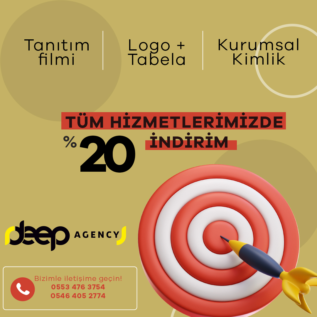 Tüm Hizmetlerimizde %20 indirim😎