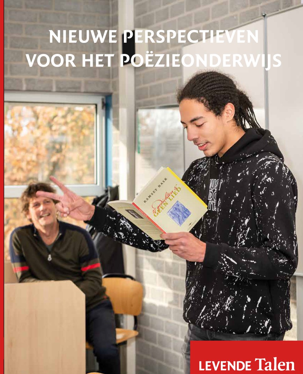 johangraus's tweet photo. Volgende week verschijnt een special van Levende Talen Magazine met als titel 'Nieuwe perspectieven voor het poëzieonderwijs'. Met artikelen over: klimaatpoëzie, economisch poëzieonderwijs, digitale poëzie, poëzietatoeages, hiphop en poëzie, Nederlands cabaret. #levendetalen https://t.co/Qd88OBVXVD
