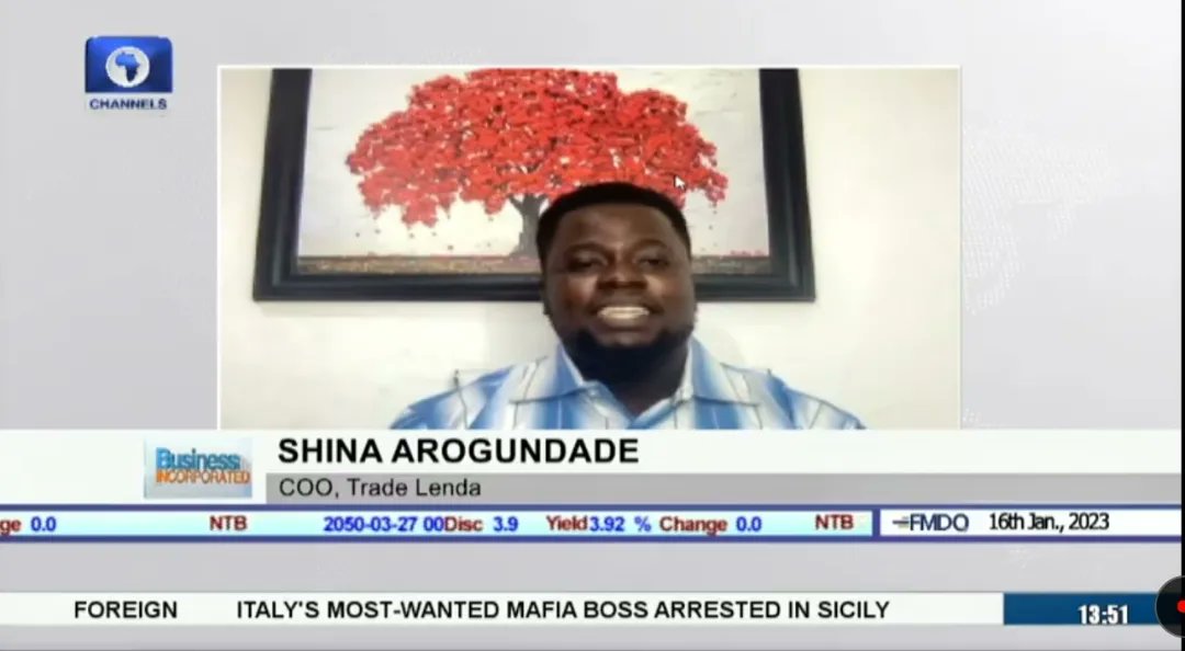ajadewumi's tweet image. The work we do at @tradelenda is in line with furthering the growth of MSMEs across emerging markets. 

Thank you, @Ladiwilliams, for inviting us to speak on this topic (MSME funding) via @channelstv as @sinafatai explored the forecast &amp;amp; outlook for 2023

#Africa
#MSMEs 
#outlook