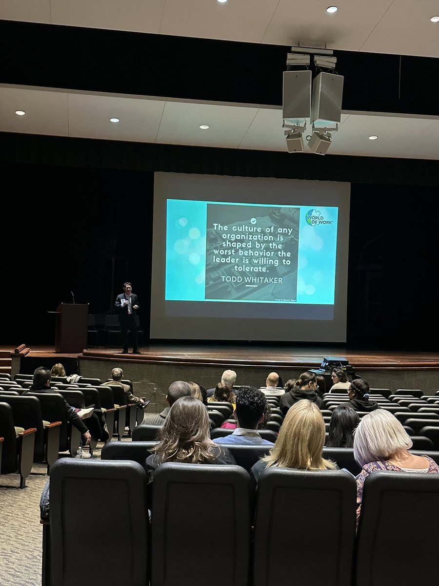 VictoriaLojek's tweet image. @davidmiyashiro gave an inspiring presentation to kickoff #TRETC2023. “The idea of happy kids is about the joy we feel moving toward our potential”