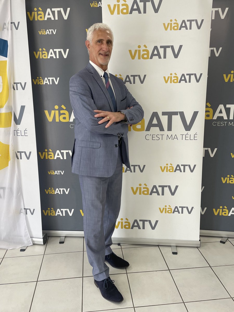 Le président de la FCGA @Yves Marmont #en visite à la Martinique